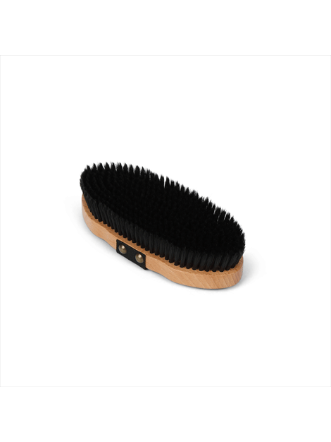 Premium Wooden Body Brush for Dry Brushing & Exfoliation - Natural Bristle Massage Brush for Skin Detox & Lymphatic Drainage - Perfect for Spa, Self-Care & Cellulite Reduction