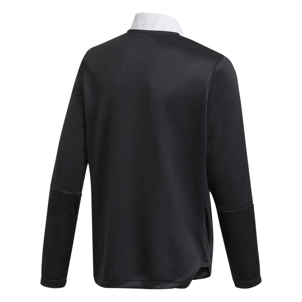 Adidas Youth Tiro 21 Track Jacket - Black/White - Lightweight Breathable Training Jacket for Boys & Girls - Perfect for Soccer, Running & School Sports