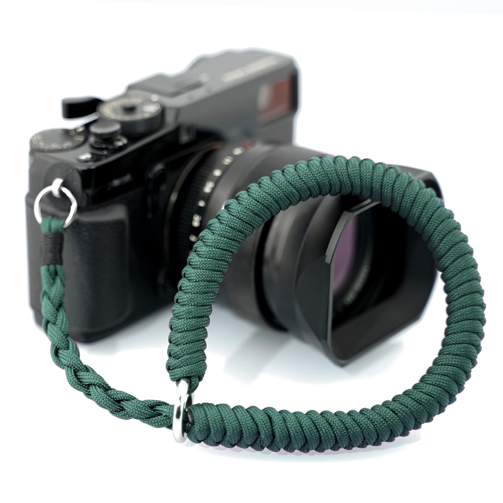 AJART Camera Wrist Strap - Adjustable Paracord Hand Strap for DSLR/Mirrorless Cameras (Turquoise Green) - Perfect for Travel, Hiking & Outdoor Photography