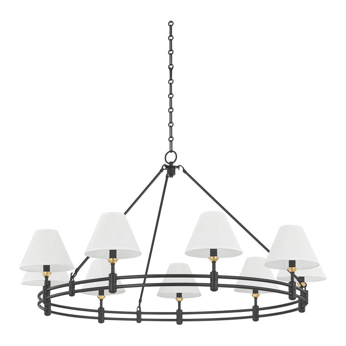 Howard 9-Light Modern Crystal Chandelier - Elegant Dining Room Lighting Fixture for Home Decor | Perfect for Living Room, Bedroom, or Entryway