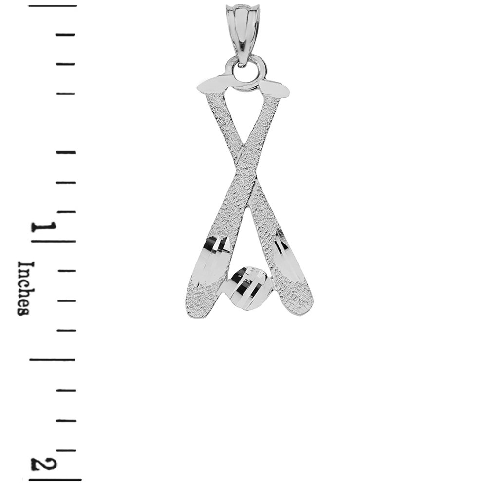 Best Baseball Bats & Ball Sports Necklace Pendant for Men Women - Perfect Gift for Baseball Fans & Athletes - Game Day Jewelry & Sports Accessories
