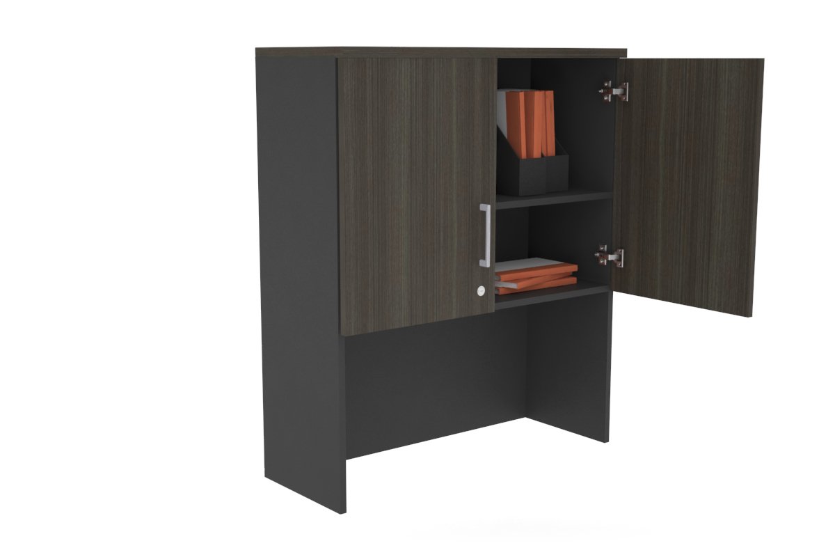 Open Hutch with Shelves and Small Doors - 31.5