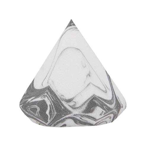 FOMIYES Diamond Shaped Makeup Sponge - Soft & Reusable Cosmetic Puff for Wet & Dry Foundation, BB Cream & Liquid Makeup Application - Perfect for Women's Daily Beauty Routine & Professional Makeup Artists