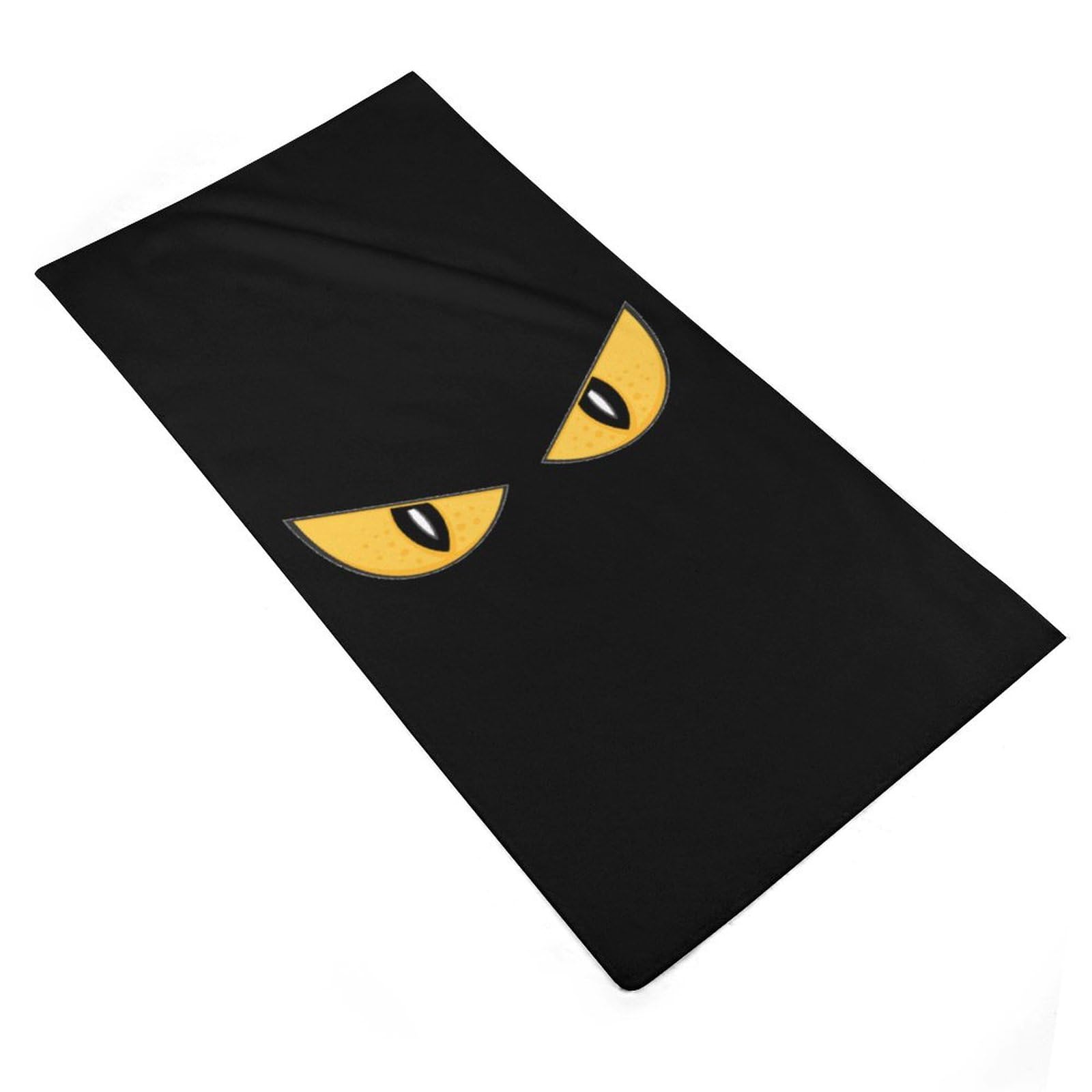 Spooky Monster Eyes Soft Bath & Hand Towels - Super Absorbent for Kitchen, Travel, Gym, Workout - Fun Halloween & Home Decor Accessory