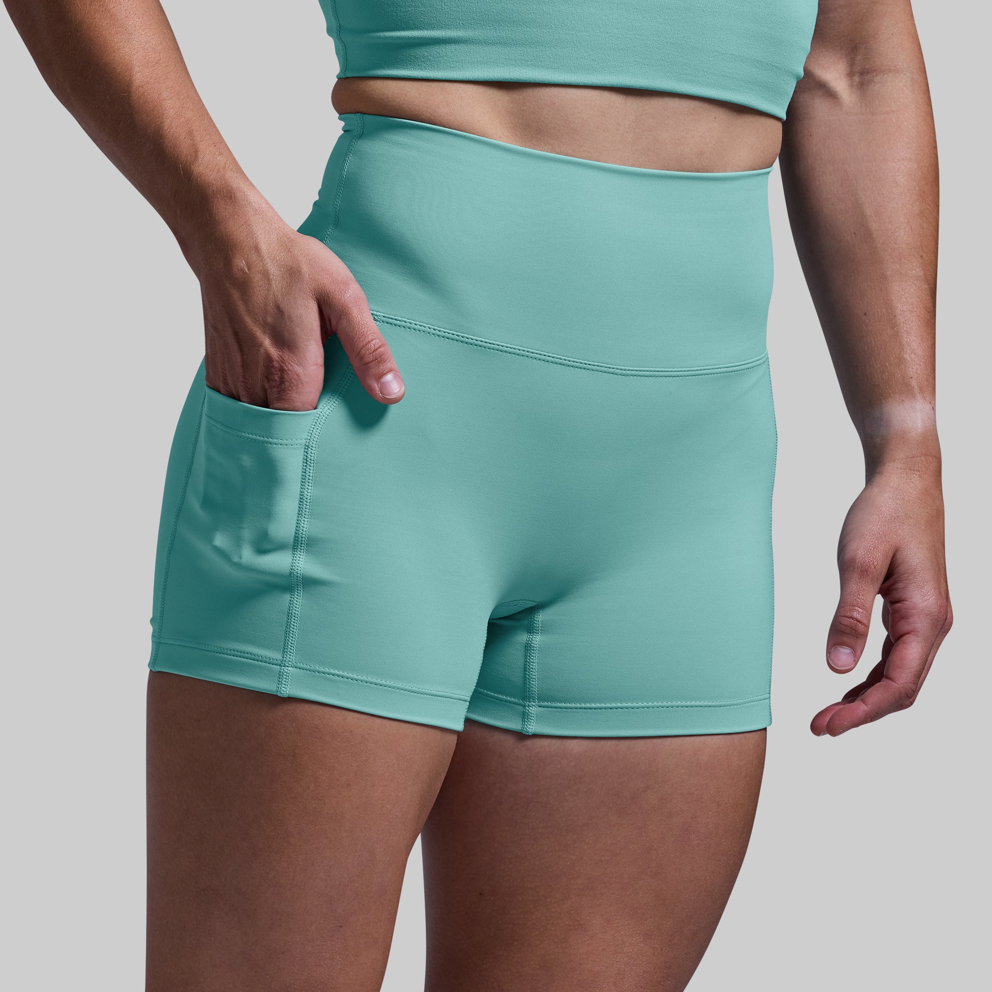 Synergy Shorts for Men - Comfortable & Stylish Nile Blue Athletic Shorts - Perfect for Running, Gym & Casual Wear