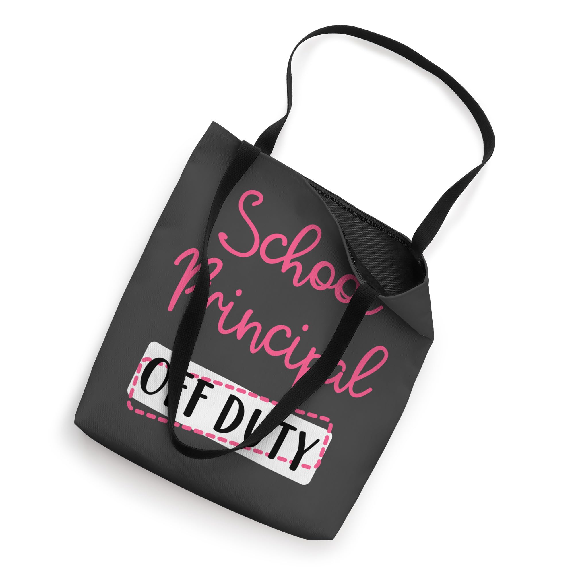 Principal Off Duty Tote Bag - Durable & Stylish Teacher Gift for Summer Break, Vacation & End of School Year - Perfect for Beach, Travel & Everyday Use
