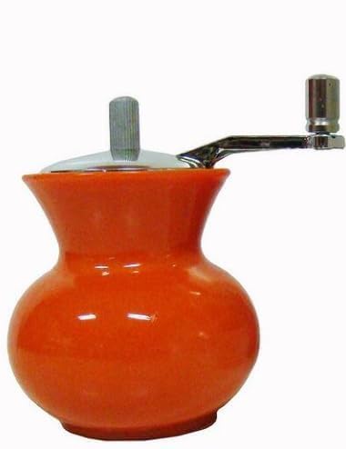 Premium Ceramic Pepper Mill Grinder - Adjustable Coarse to Fine Spice Crusher for Salt, Pepper & Coffee | Durable Kitchen Tool for Cooking, Baking & Gourmet Meals (1pc)