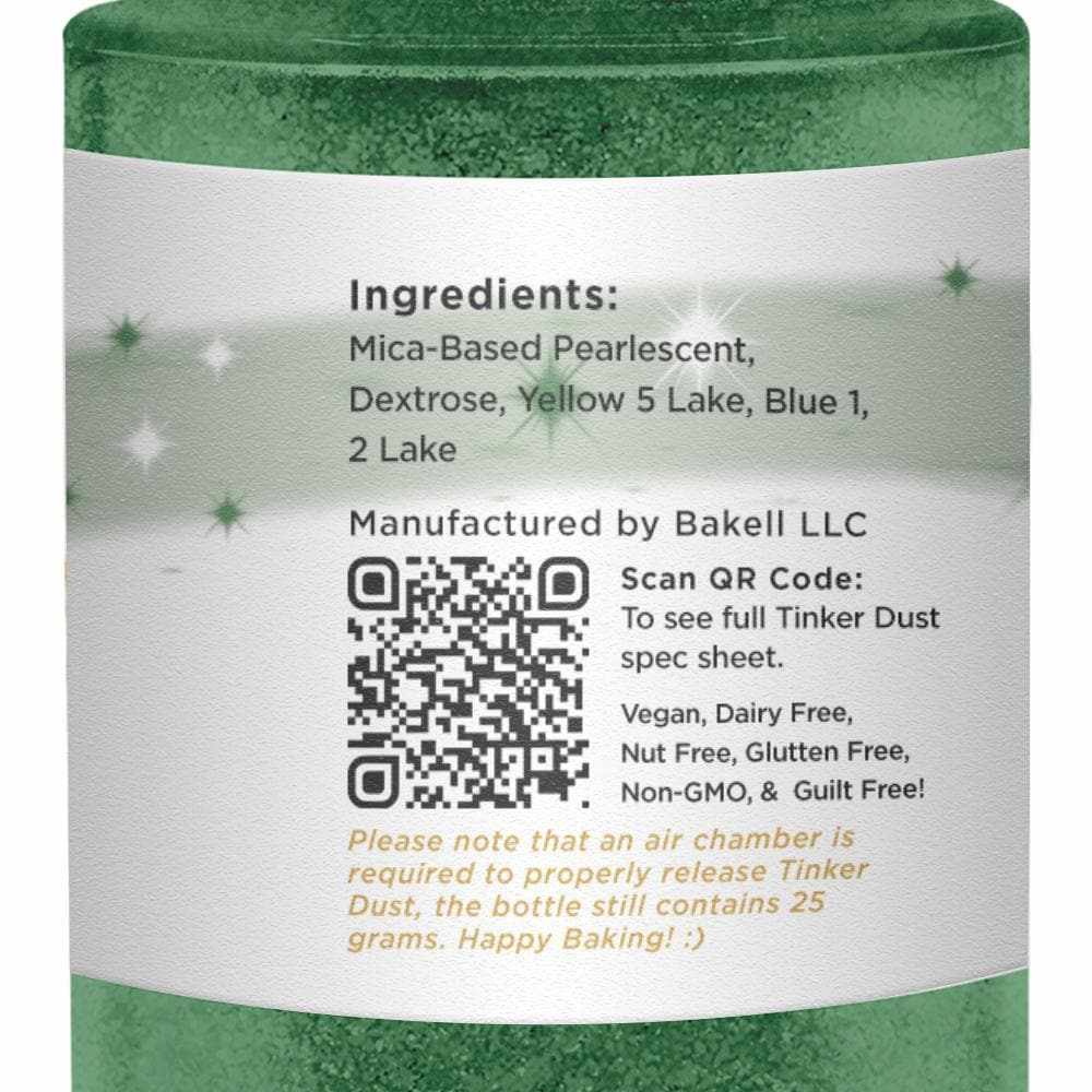 Christmas Tinker Dust Pump Combo Pack - 4 Piece Set for Holiday Decorating, DIY Crafts & Home Party Supplies