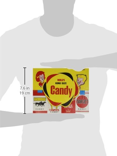 World Candy Stick Cigarettes - 24 Pack Retro Candy Display Box for Parties, Gifts & Nostalgic Treats