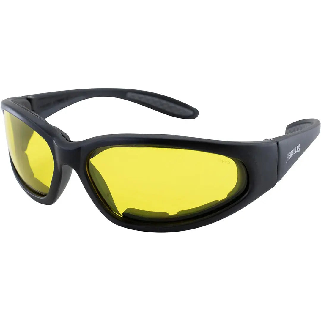 Global Vision Hercules 1 Plus Motorcycle Riding Glasses - UV Protection Polarized Safety Sunglasses for Bikers - Perfect for Daytime Cruising & Long Distance Touring