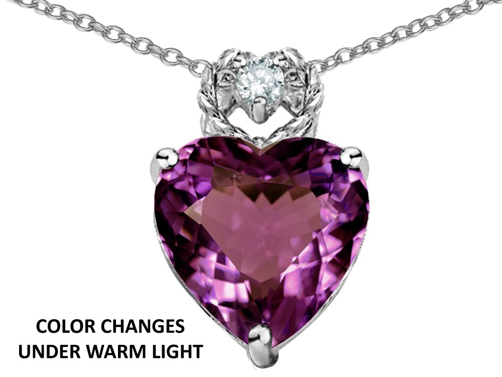 14K White Gold Heart Rope Pendant Necklace for Women - Dainty & Elegant Jewelry Gift for Valentine's Day, Anniversary or Birthday | Perfect for Romantic Dates, Weddings & Special Occasions