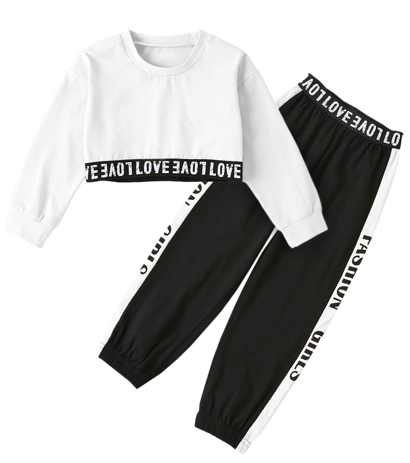 Betusline Girls 2-Piece Outfits | Cute Fall & Summer Clothing Sets for Kids Ages 3-14 | Playdates, School, and Casual Wear