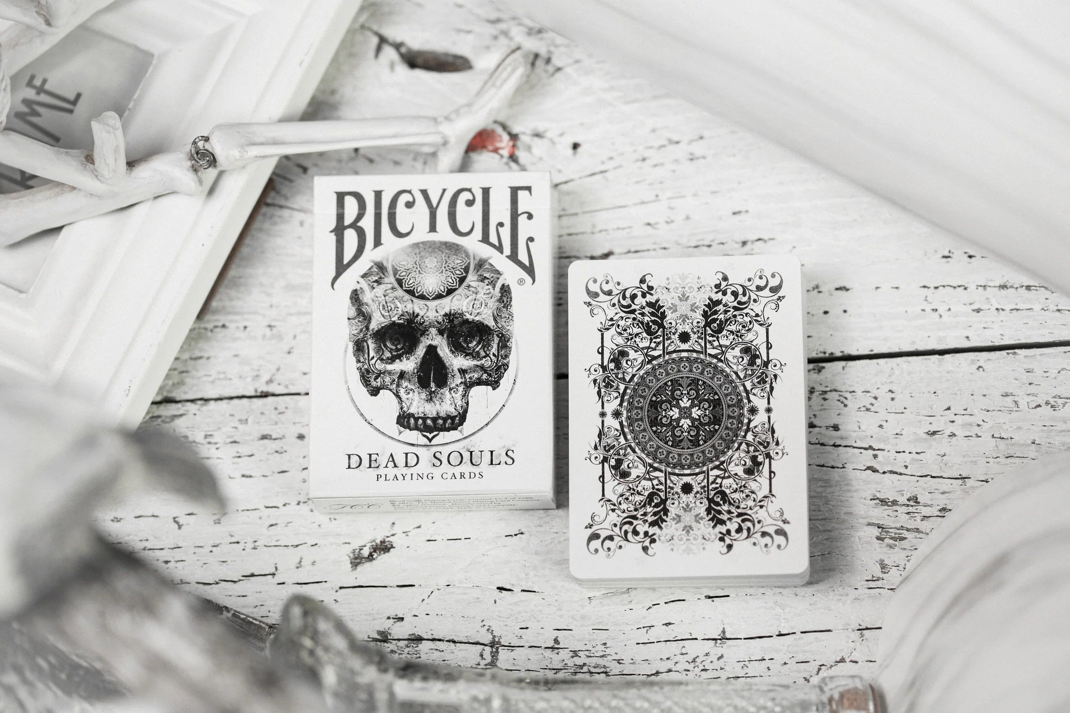 Apocalypse Bicycle Playing Cards - Premium Wooden Box Set | Unique Collectible Deck for Card Games, Magic Tricks & Poker Nights