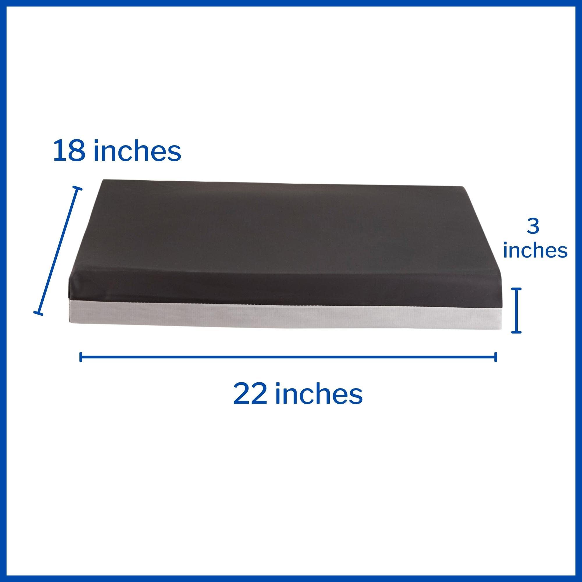 McKesson Wheelchair & Office Chair Seat Cushion - 22