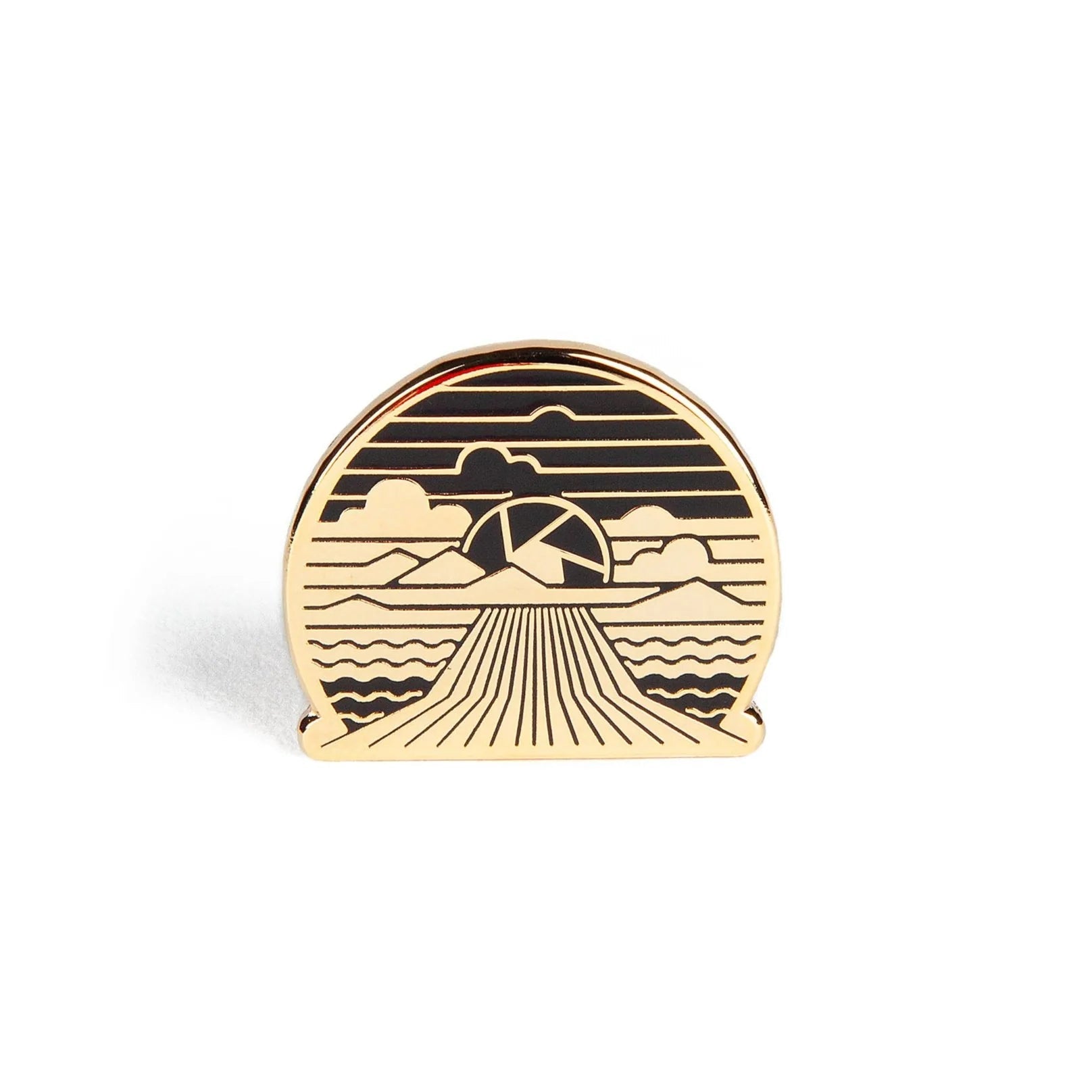 Photogenic Supply Co. Aperture Adventure Gold Enamel Pin - Camera Photography Accessory for Backpacks, Hats & Jackets