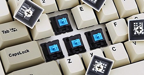 Leopold FC750R PD 87-Key High-End Mechanical Keyboard with Cherry MX Brown Switches - 1.5mm PBT Keycaps (White) | Perfect for Gaming, Typing & Office Work