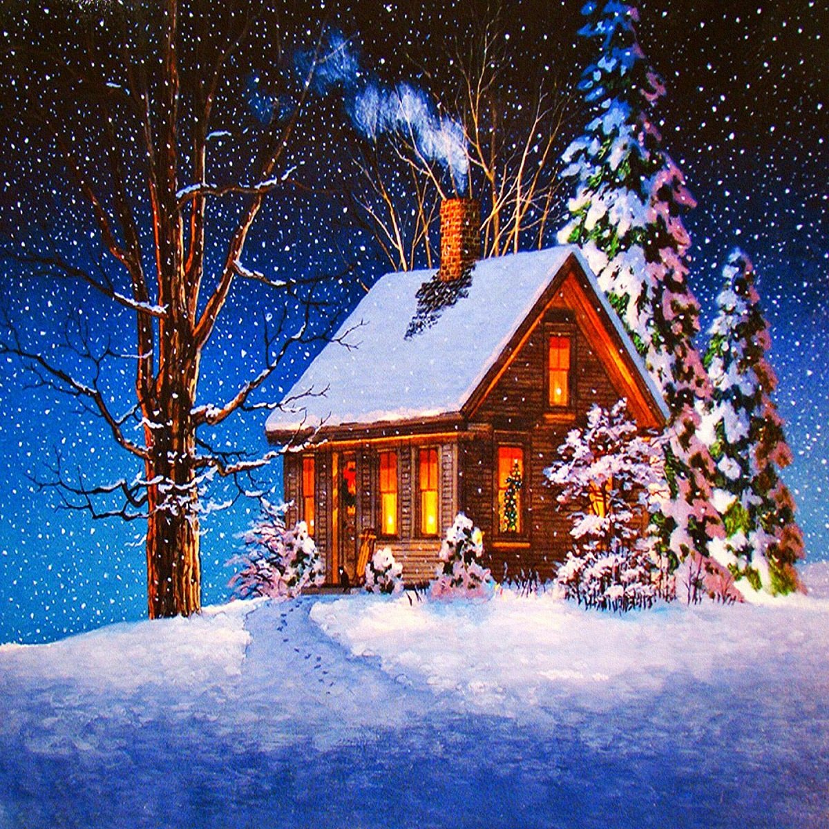 Christmas Cottage Fragrance Oil - 64 oz Bulk Essential Oil for DIY Candle Making, Soap Making, Bath Bombs, Room Sprays, Lotions & Car Fresheners - Holiday Home Scent for Diffusers, Warmers & Crafting Projects