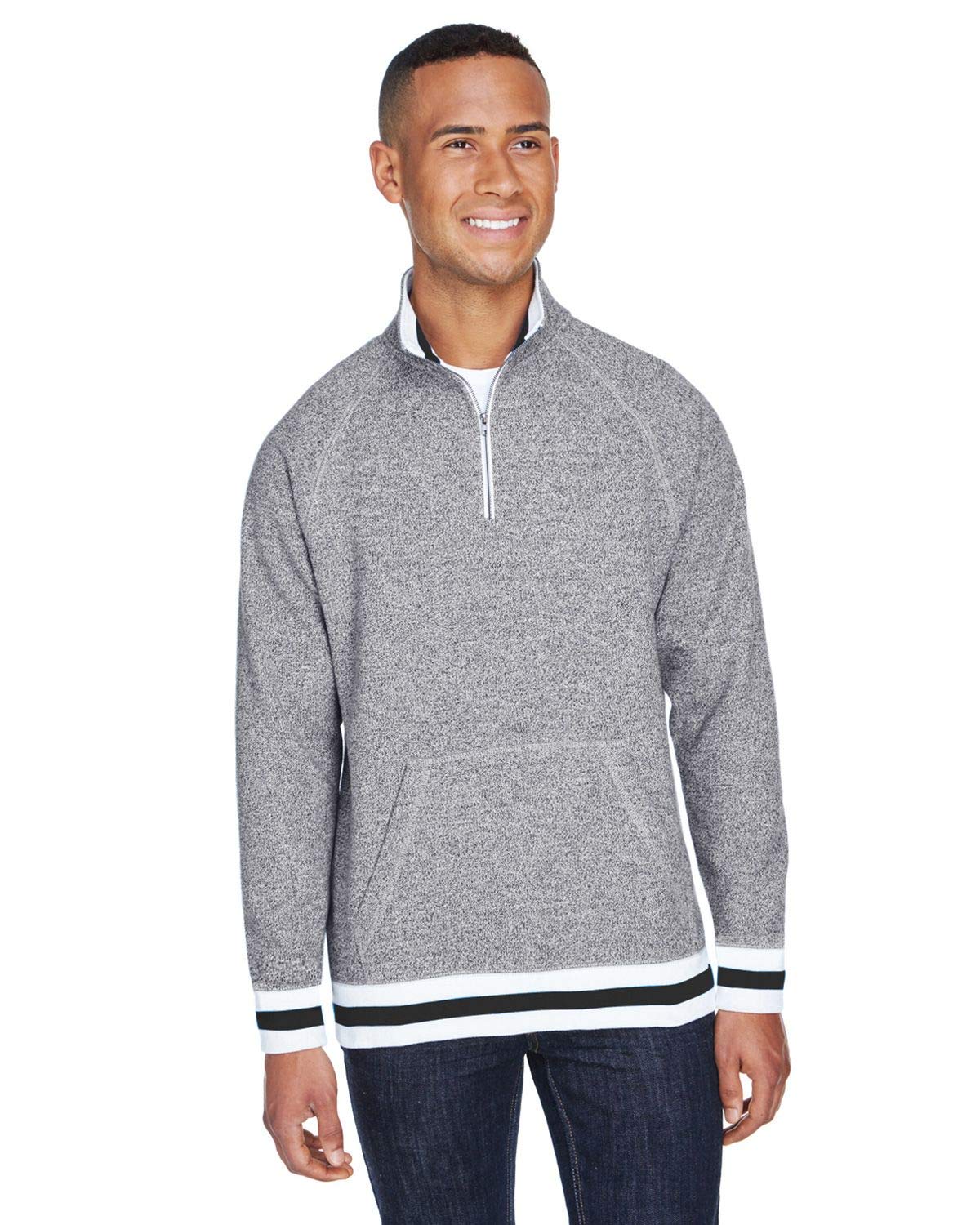 J. America Men's Tailgate Hoodie Sweatshirt - Comfortable Pullover Fleece Hooded Sweatshirt for Men | Perfect for Football Games, Tailgating & Casual Wear
