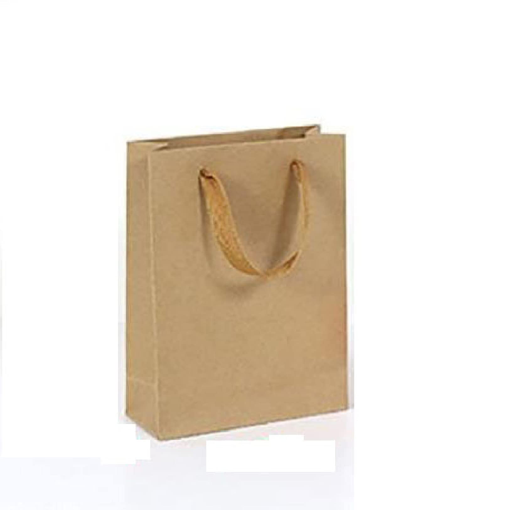 10 Simple & Elegant Take-Out Bags with Handles - Holiday Decorations, Food Packaging & Catering Services - Perfect for Parties, Restaurants & Gift Giving