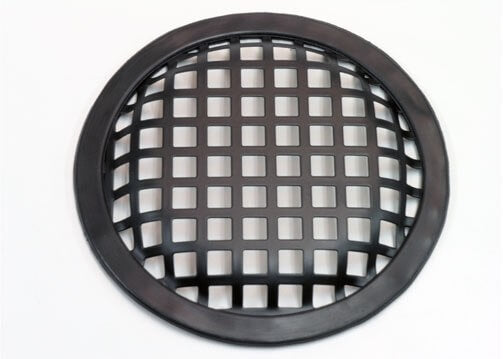 McBride WG5 5-Inch Waffle Speaker Grill - Premium Metal Mesh Cover for Studio Monitors, PA Systems & Home Audio (Black) - Perfect for Recording Studios, Live Performances & Hi-Fi Setups