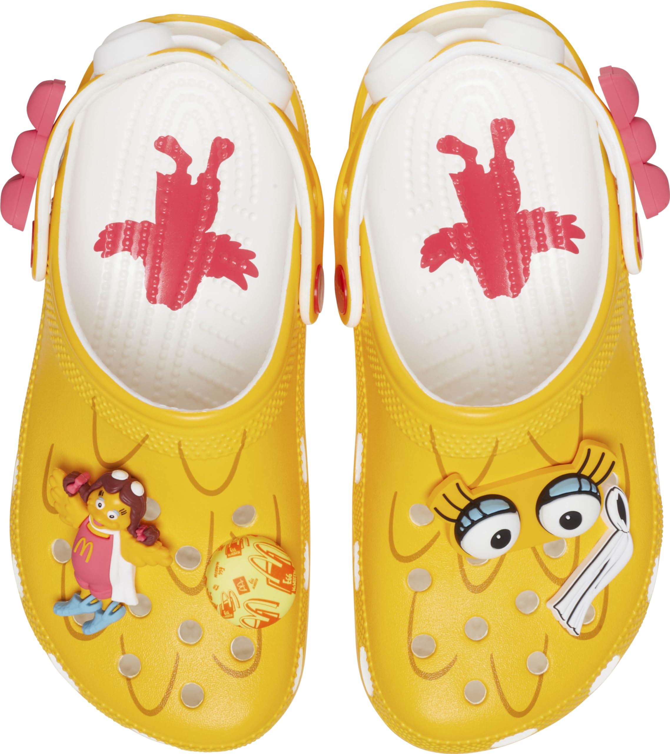 Crocs Unisex-Adult Classic Clogs | McDonald's Collaboration | Comfortable Slip-On Shoes for Men & Women | Perfect for Casual Wear, Work, and Outdoor Activities