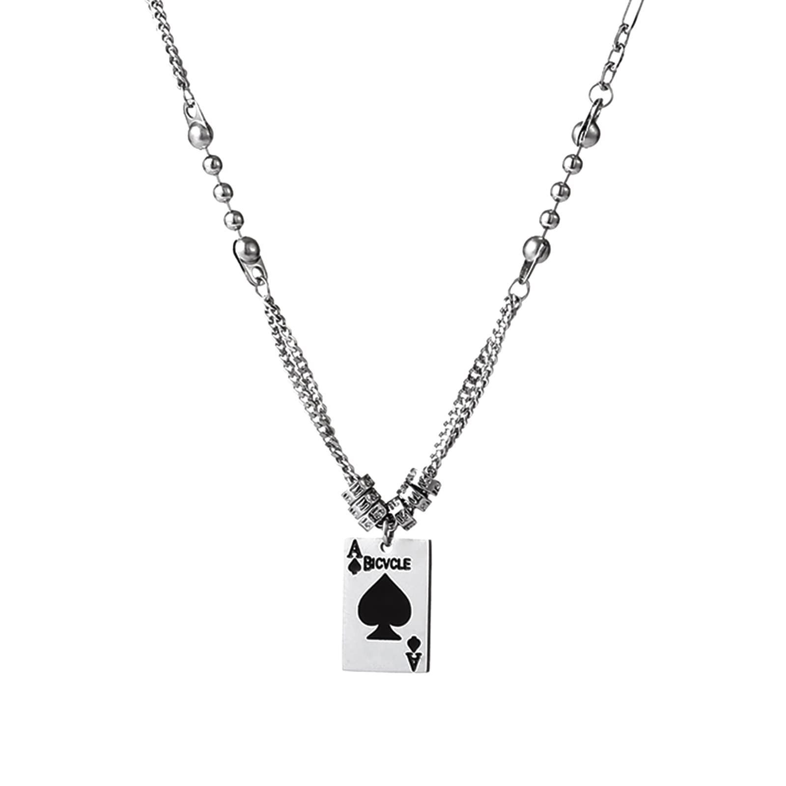1. Chloe Soo Gold Layered Necklace for Women - Dainty Coin Pendant Choker - Elegant Jewelry Gift for Her - Perfect for Date Night & Special Occasions   2. Hip Hop Cuban Link Chain Necklace for Men & Women - Rhinestone Clasp Curb Chain - Trendy Streetwear Accessory for Parties & Concerts