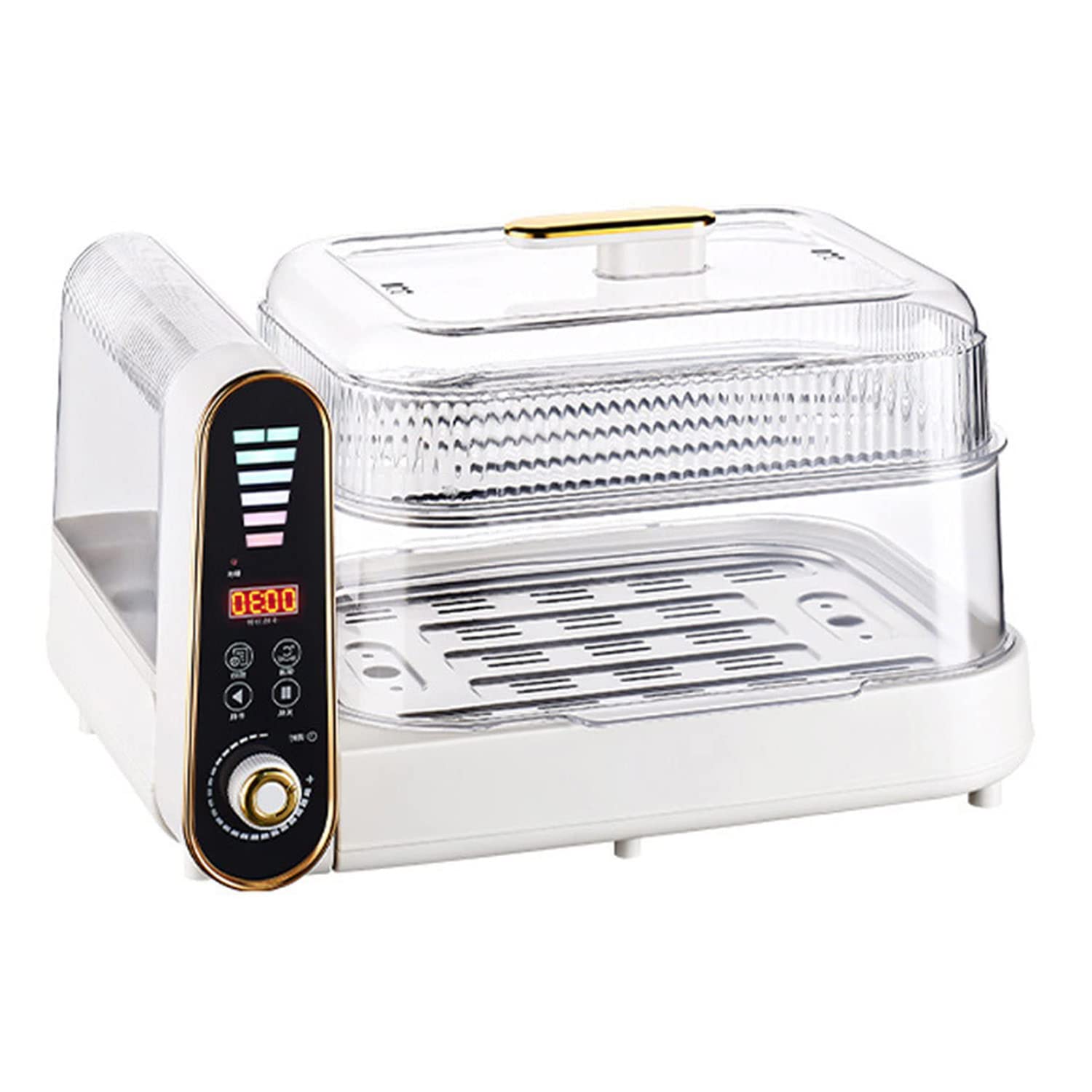 JODAIS Electric Steamer - 5-Layer Stainless Steel Multi-Function Hot Pot with Large Capacity, Easy Water Refill & Cleaning | Perfect for Family Meals, Party Cooking & Healthy Food Preparation