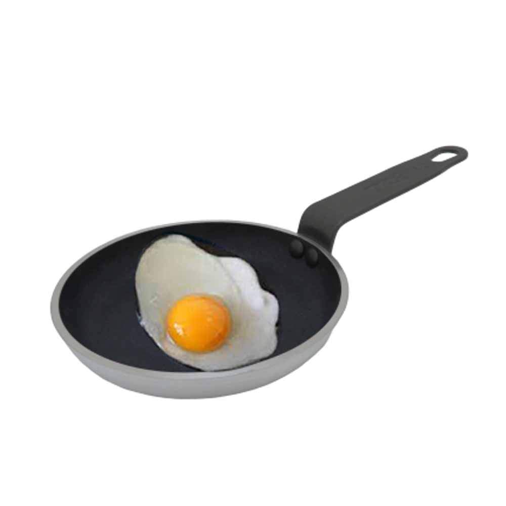 Endoshoji TKG AHLAC01 Mini Frying Pan - 4.7 Inch (12cm) Non-Stick Skillet with 3.0mm Thick Plate - Perfect for Eggs, Pancakes & Single-Serve Cooking - Compact 5 Inch (128mm) Design for Camping & Small Kitchens