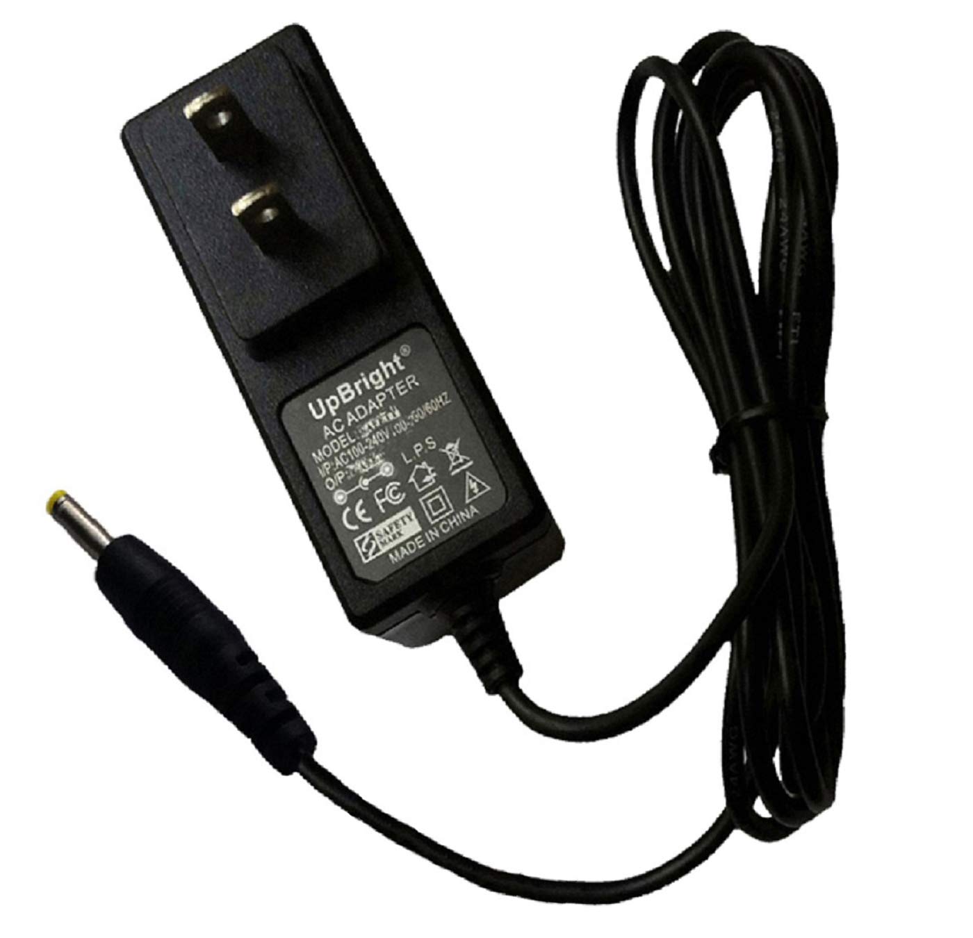 UpBright AC/DC Adapter Replacement for Sony D-NE320, MZ-R55, MZ-R70, MZ-R909, MZ-N1, MZ-N700, MZ-N710, MZ-N910, MZ-NH900 MiniDisc Player & Hi-MD Walkman - Power Supply Charger for Digital Music Players & Recorders - Perfect for Home, Office, or Studio Use