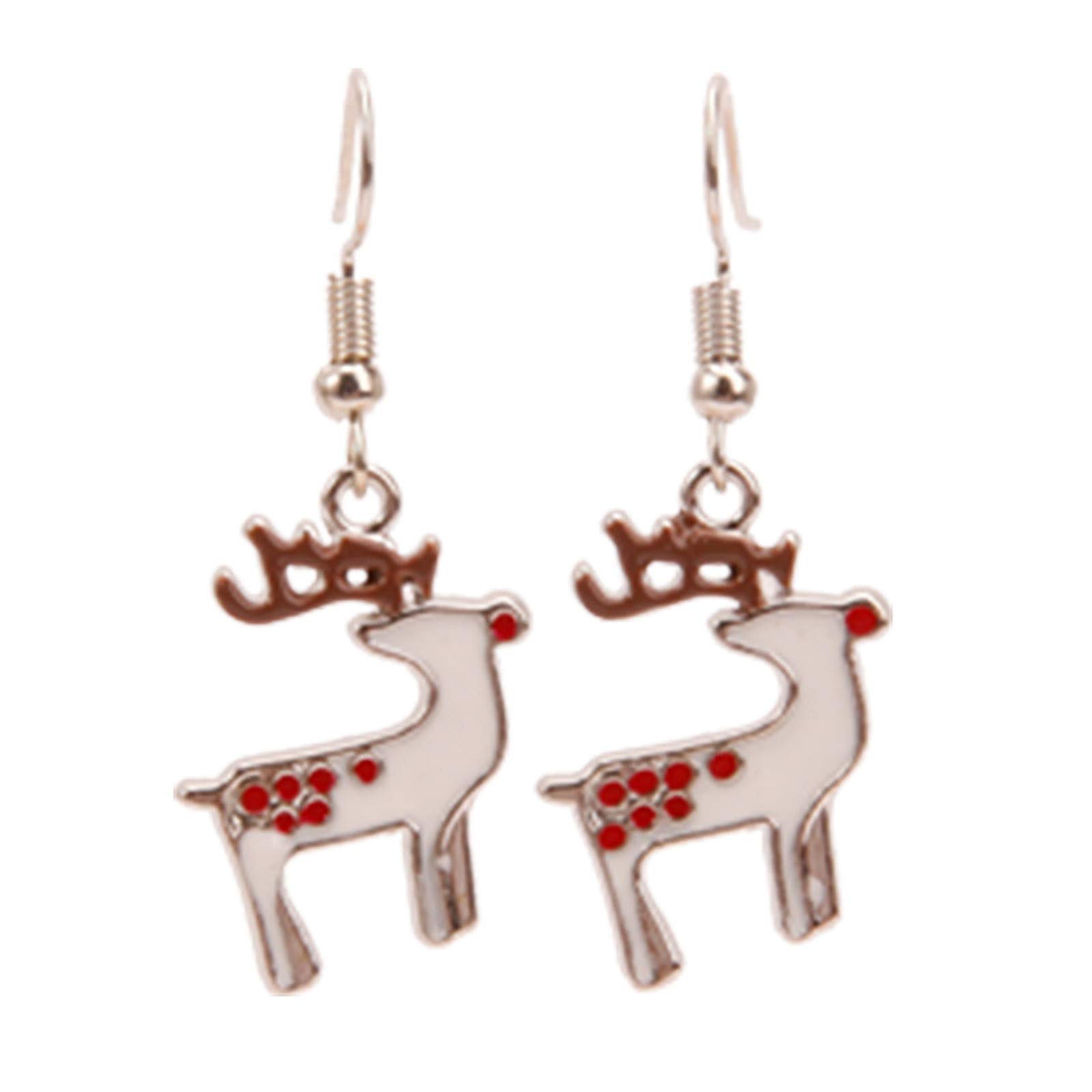 Christmas Dangle Earrings for Women - Cute Holiday Jewelry Set, Perfect New Year Gifts for Her | Party, Office & Festive Occasions