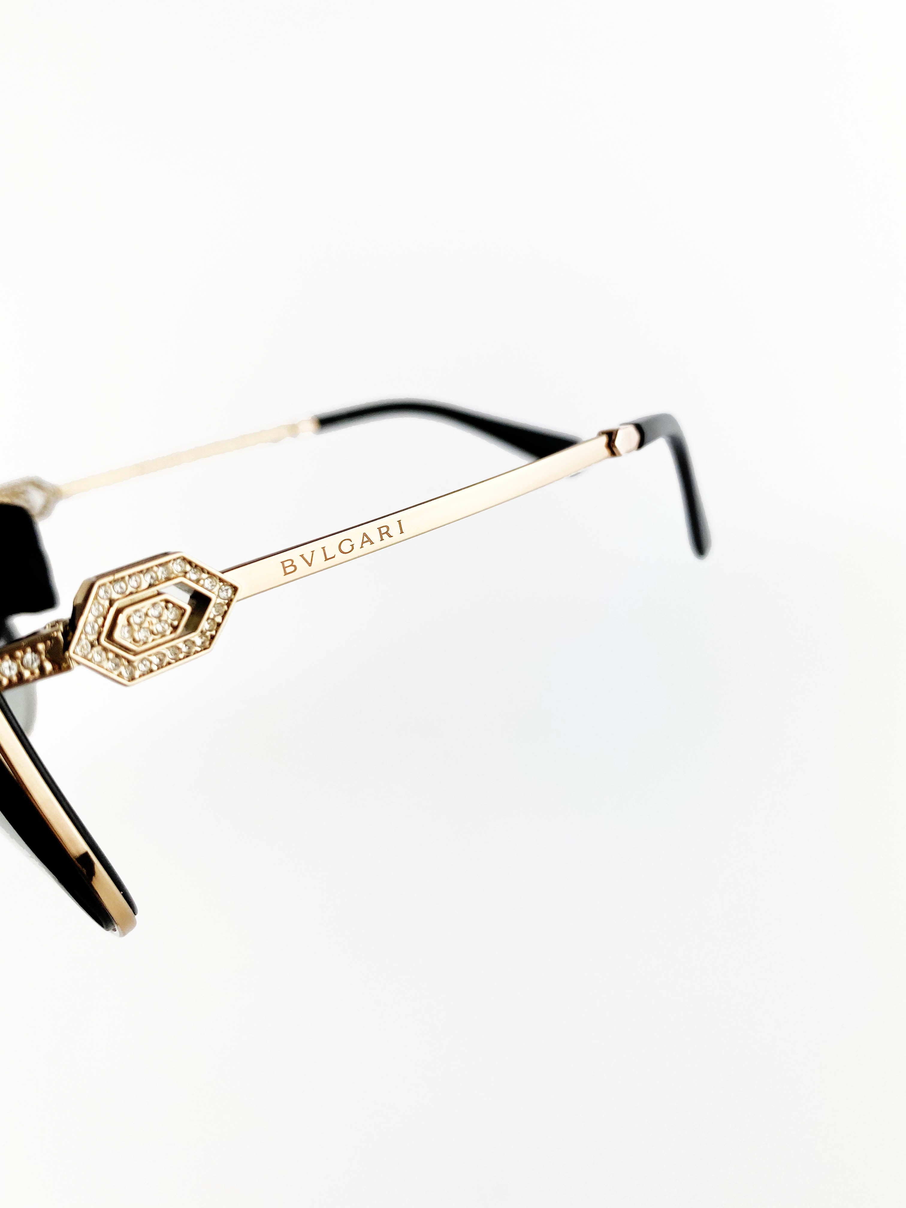 Bvlgari Serpenti Gradient Black Sunglasses for Women - Luxury Designer Shades for Fashion & Outdoor Activities