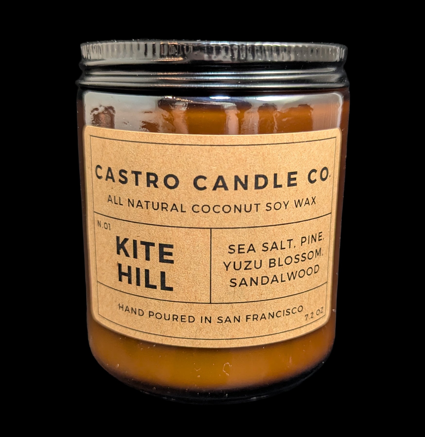 Kite Hill Premium Coconut Wax Candle - Natural, Eco-Friendly Scented Candle for Home, Yoga & Meditation - Perfect for Relaxation, Aromatherapy & Romantic Ambiance