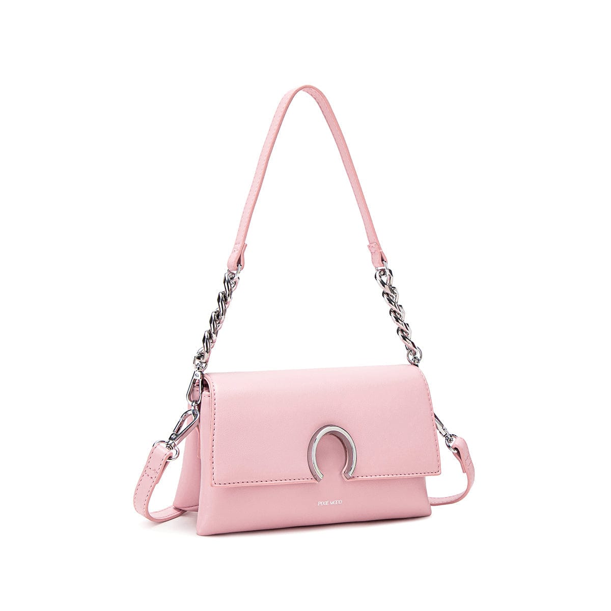 Ruth Vegan Leather Small Crossbody Bag for Women | Light Pink | Stylish & Eco-Friendly Purse for Everyday Use, Work & Travel