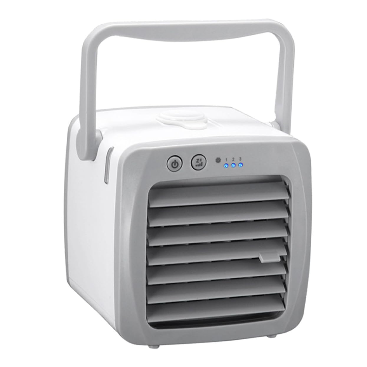 STOBAZA Portable Desktop Air Cooler Fan - Personal Mini AC Cooling Fan for Home, Office & Bedroom - Compact & Energy Efficient Cooling Solution