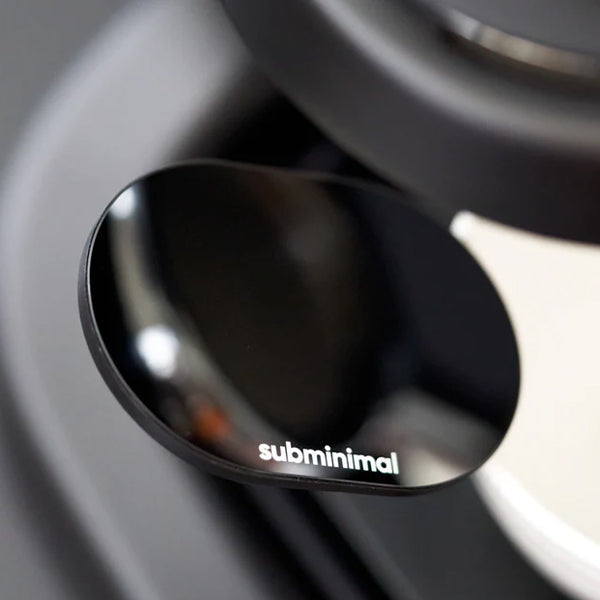 Subminimal UpShot Espresso Mirror - Premium Coffee Accessory for Home Baristas & Espresso Lovers | Perfect for Kitchen, Coffee Bar & Office Decor