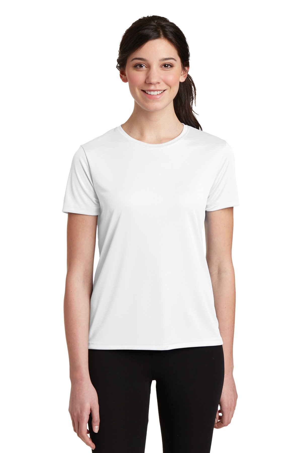 Hanes Women's 4 oz. Cool Dri Moisture-Wicking T-Shirt 4830 - White 2XL | Soft Breathable Fabric for Workout, Yoga & Everyday Wear
