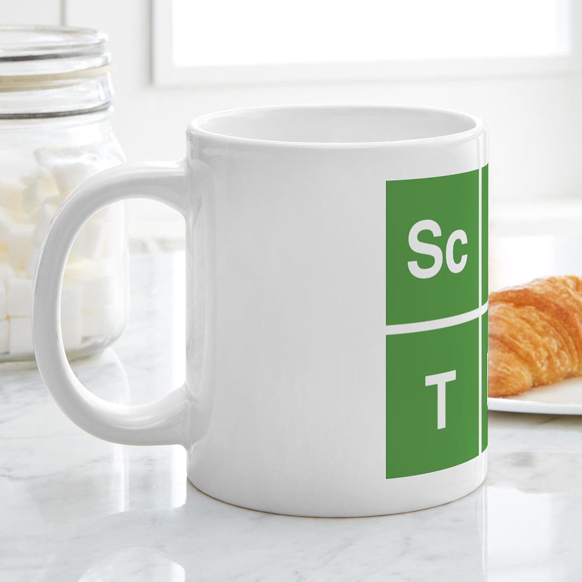Science Teacher 20 oz Ceramic Coffee Mega Mug - Large Insulated Coffee Cup for Teachers, Professors & Educators - Perfect for Classroom, Office or Home Use