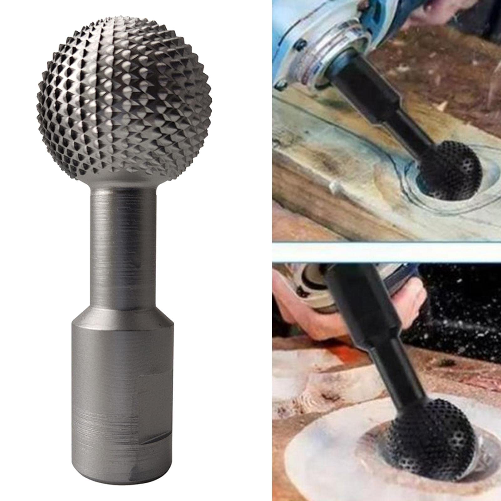 10mm Ball Gouge Wood Carving Tool - Professional Hand Tool for Woodworking, DIY Projects & Sculpting - Perfect for Whittling, Furniture Making & Crafting
