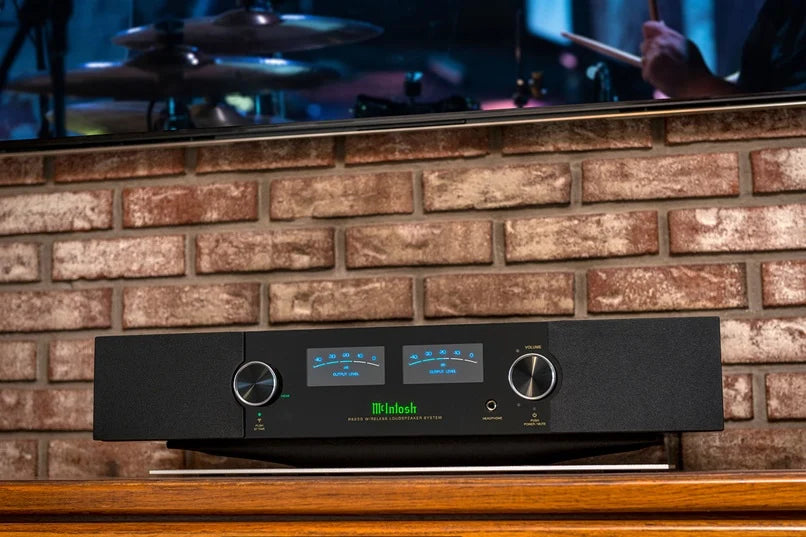 McIntosh RS250 Wireless Loudspeaker System - High-End Home Audio for Streaming & Multi-Room Music | Perfect for Living Rooms, Home Theaters & Audiophile Setups