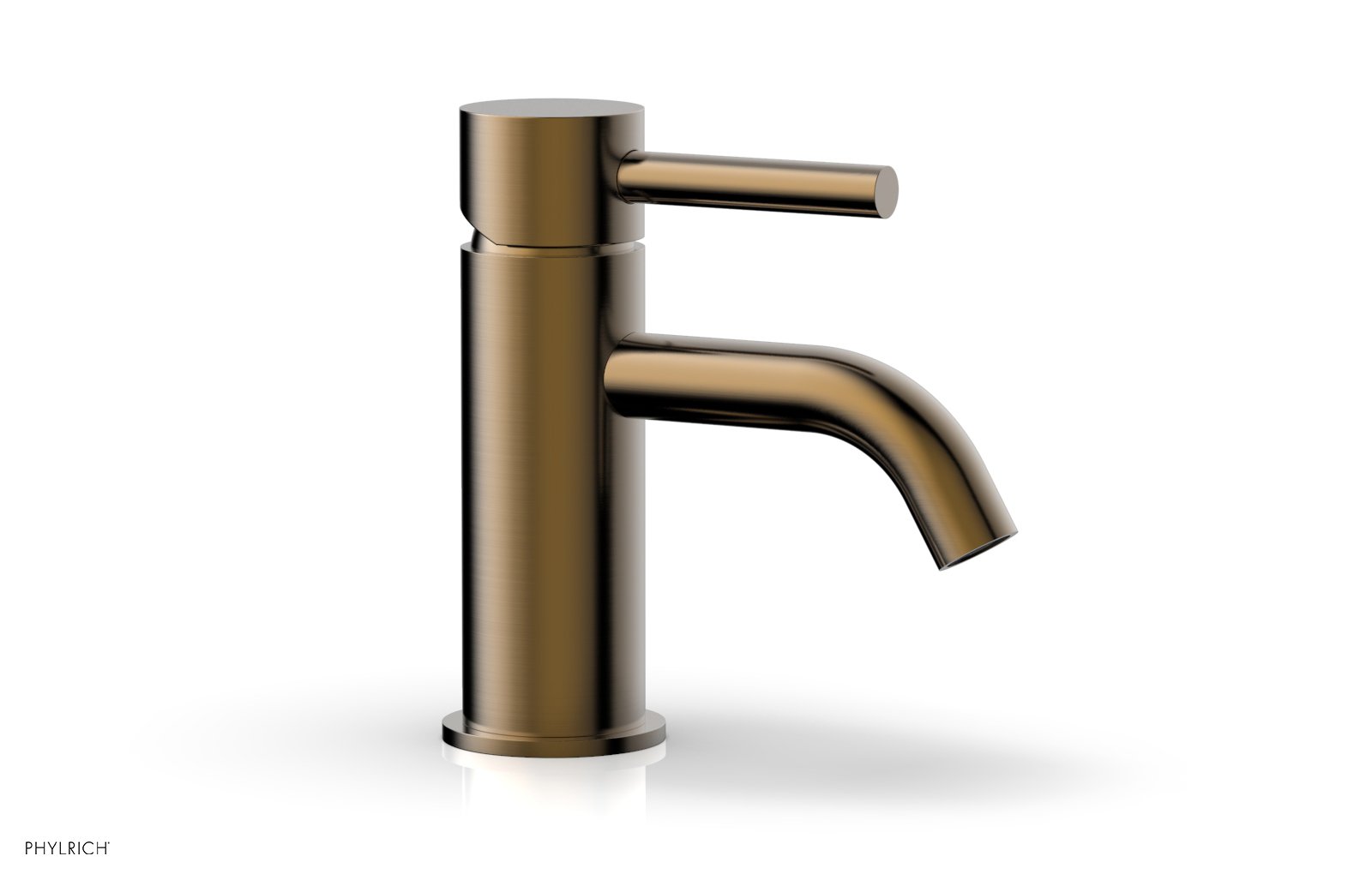 BASIC II Single Hole Bathroom Faucet with Lever Handle - Chrome Finish for Sink Vanity, Modern Waterfall Spout Design - Perfect for Home, Hotel & Restaurant Use