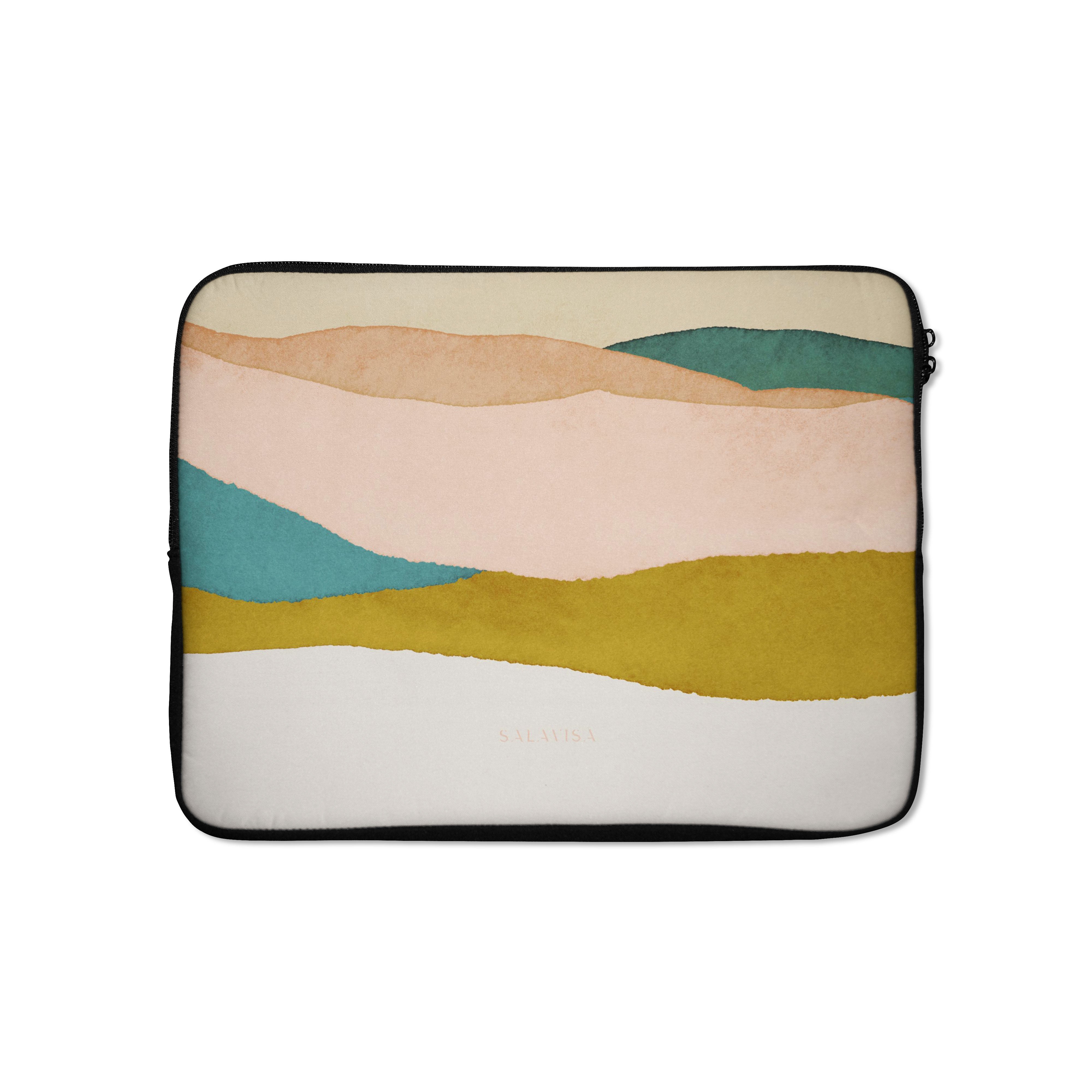 Premium Neutral Dune Laptop Sleeve - Lightweight & Protective Case for 13-15 Inch MacBook, Dell, HP - Perfect for Work, Travel & School Accessories