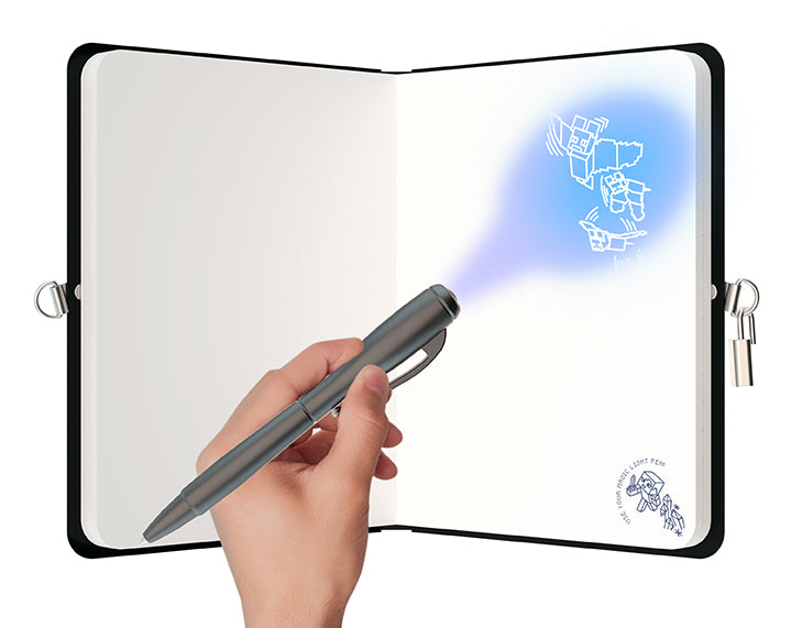 Minecraft Lock & Key Diary - Beware of The Dark Edition | Secret Journal for Kids & Teens | Perfect for Writing, Drawing & Game Adventures