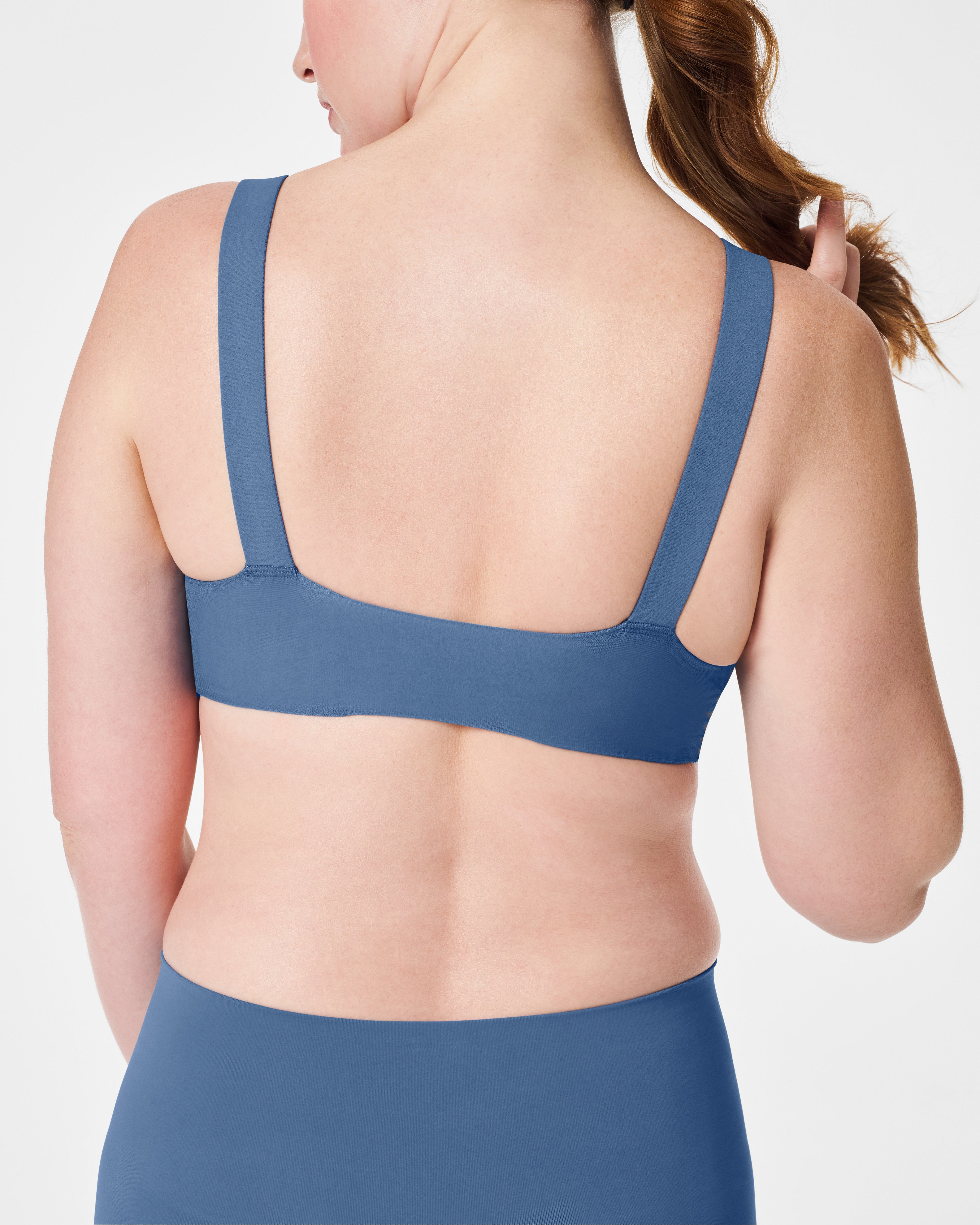 SPANX Smooth Comfort Lightly Lined Bralette - Wireless Support for Everyday Wear, Yoga & Lounge