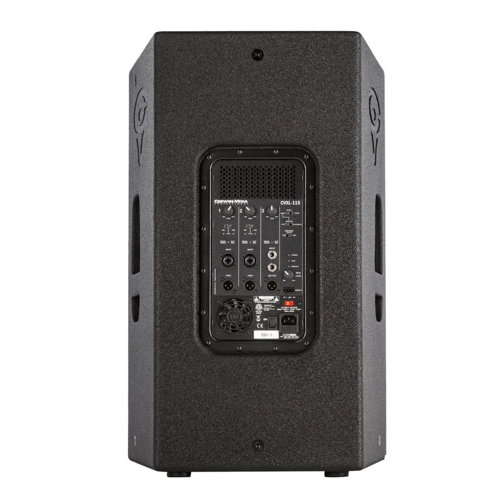 Cerwin Vega CVXL 115 15 Inch 1500W Powered Loudspeaker - High Power PA Speaker for Live Music, DJ Performances & Outdoor Events