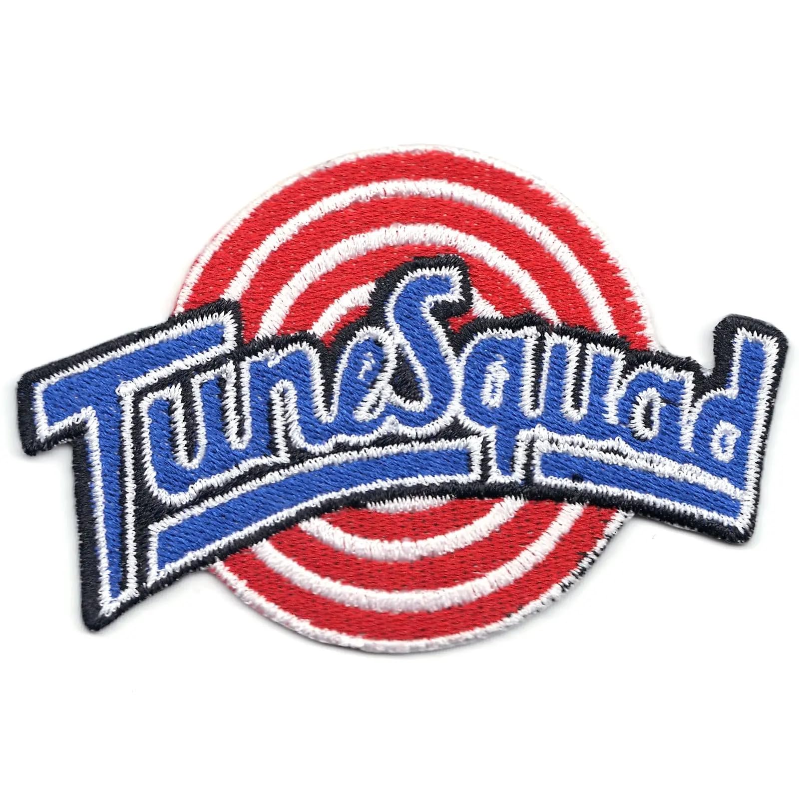 Tune Squad Basketball Team Logo Embroidered Iron On Patch - Custom DIY Applique for Jerseys, Hats, Bags - Perfect for NBA Fans & Sports Enthusiasts