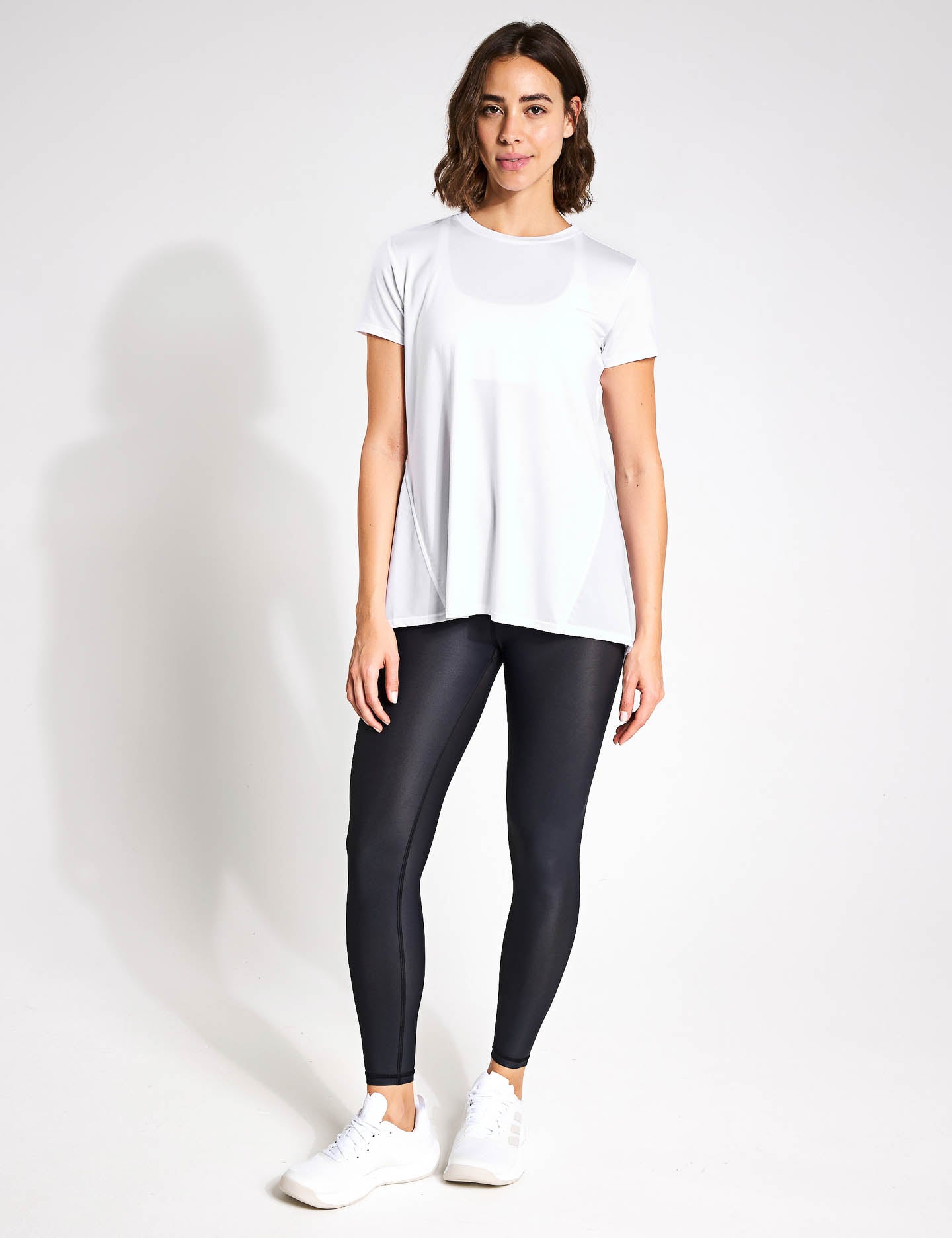 Kendall Tee - Soft Cotton Women's T-Shirt in White | Casual Everyday Wear & Street Style Outfits