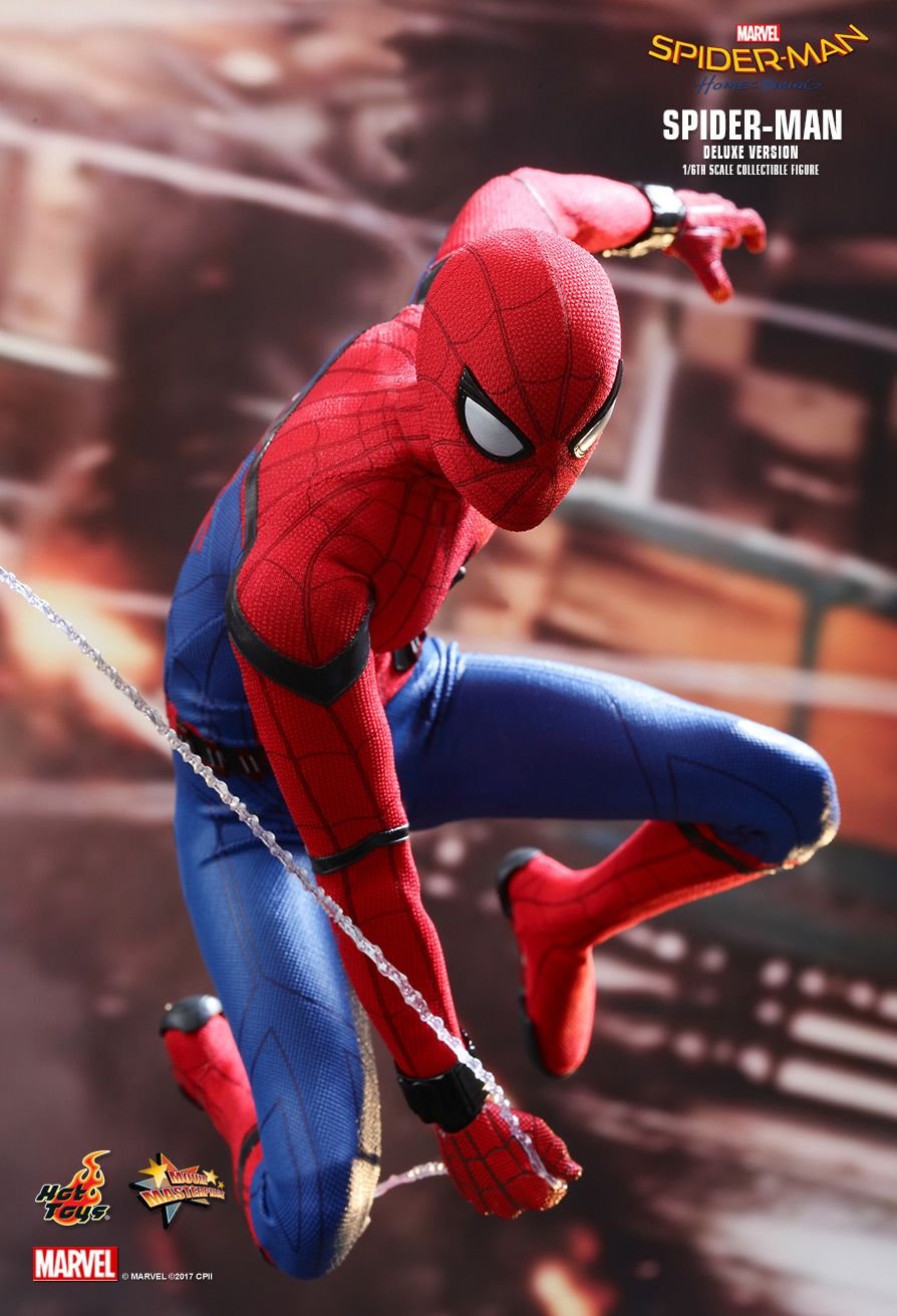 Spider-Man: Homecoming 1/6 Scale Collectible Figure - Movie Masterpiece for Marvel Fans & Collectors | Perfect for Display, Gifts, and Superhero Decor
