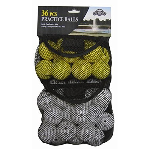 36-Piece Practice Balls Set - Durable Training Balls for Soccer, Baseball & Softball - Perfect for Sports Drills, Backyard Practice & Team Training Sessions