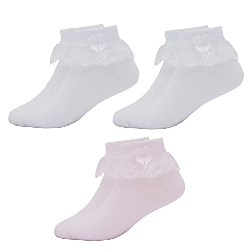 White 2pairs + Pink 1pair