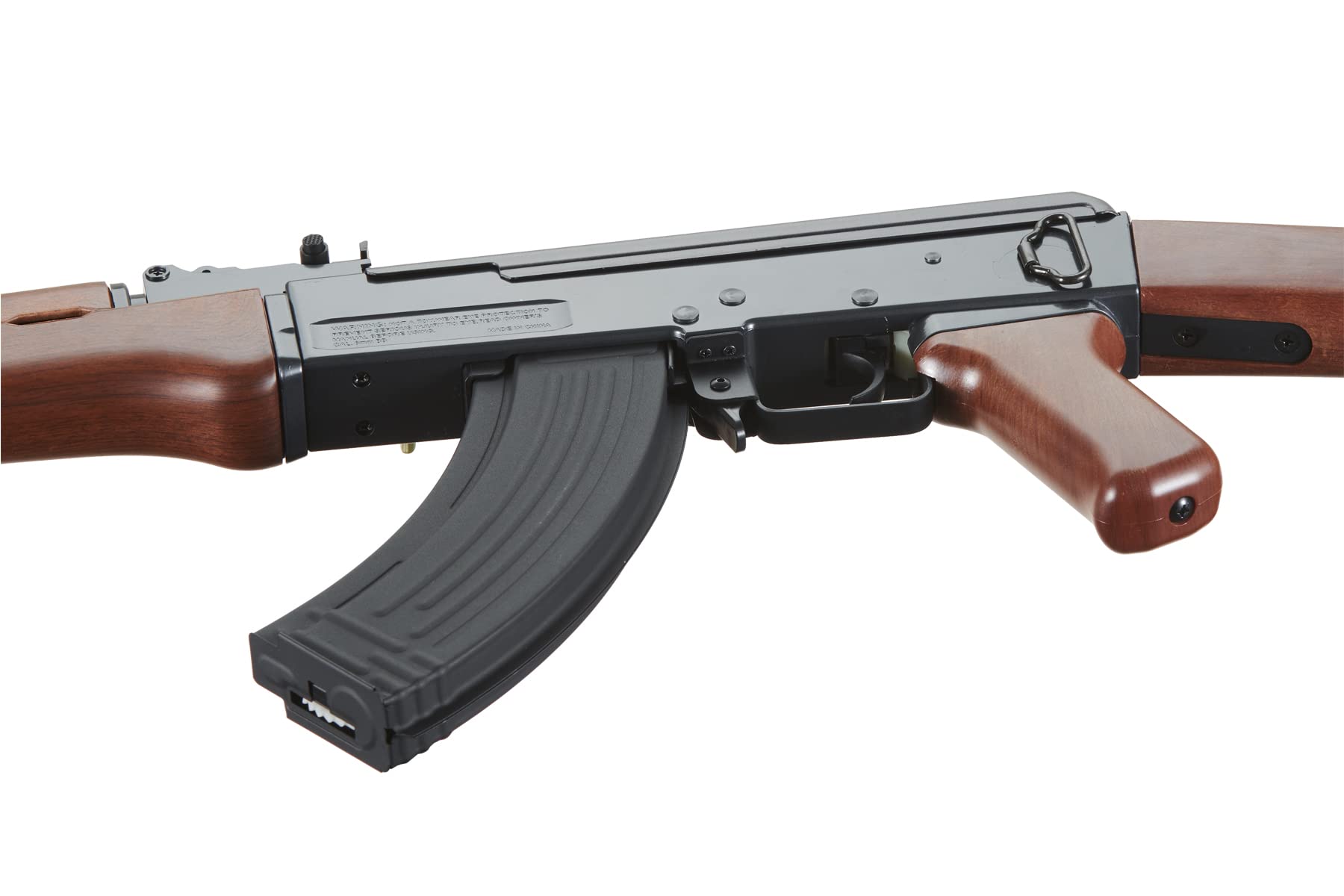 370 FPS DE Airsoft Classic AK47 AEG Rifle - Full Auto Electric Metal Airsoft Gun with Battery, Charger & 1000 Rounds 0.20g BBs - Perfect for Outdoor Skirmishes, Tactical Training & Target Shooting